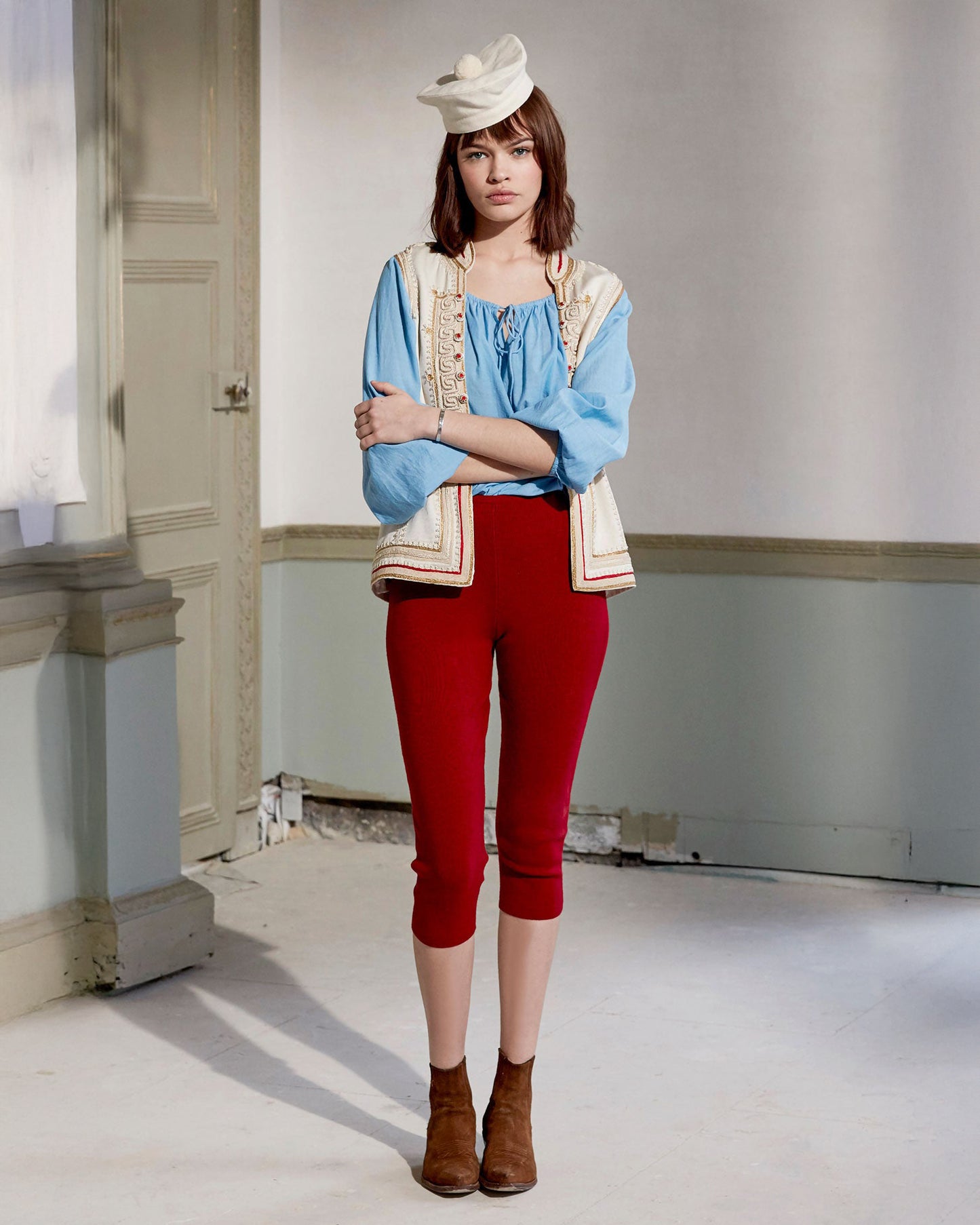 Pantalon Saxo - Rouge