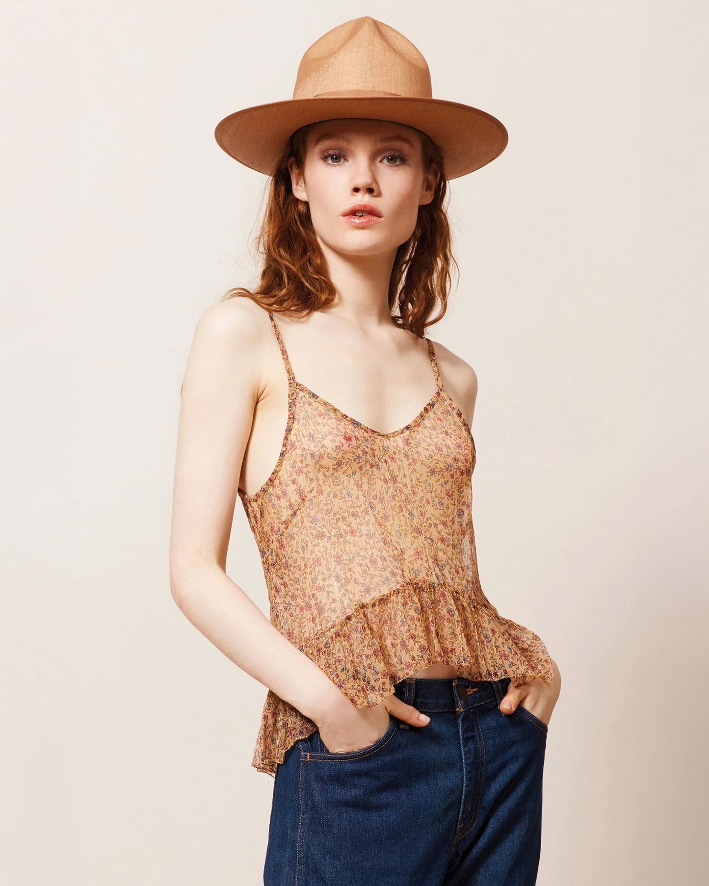 Top Amandine - Jaune
