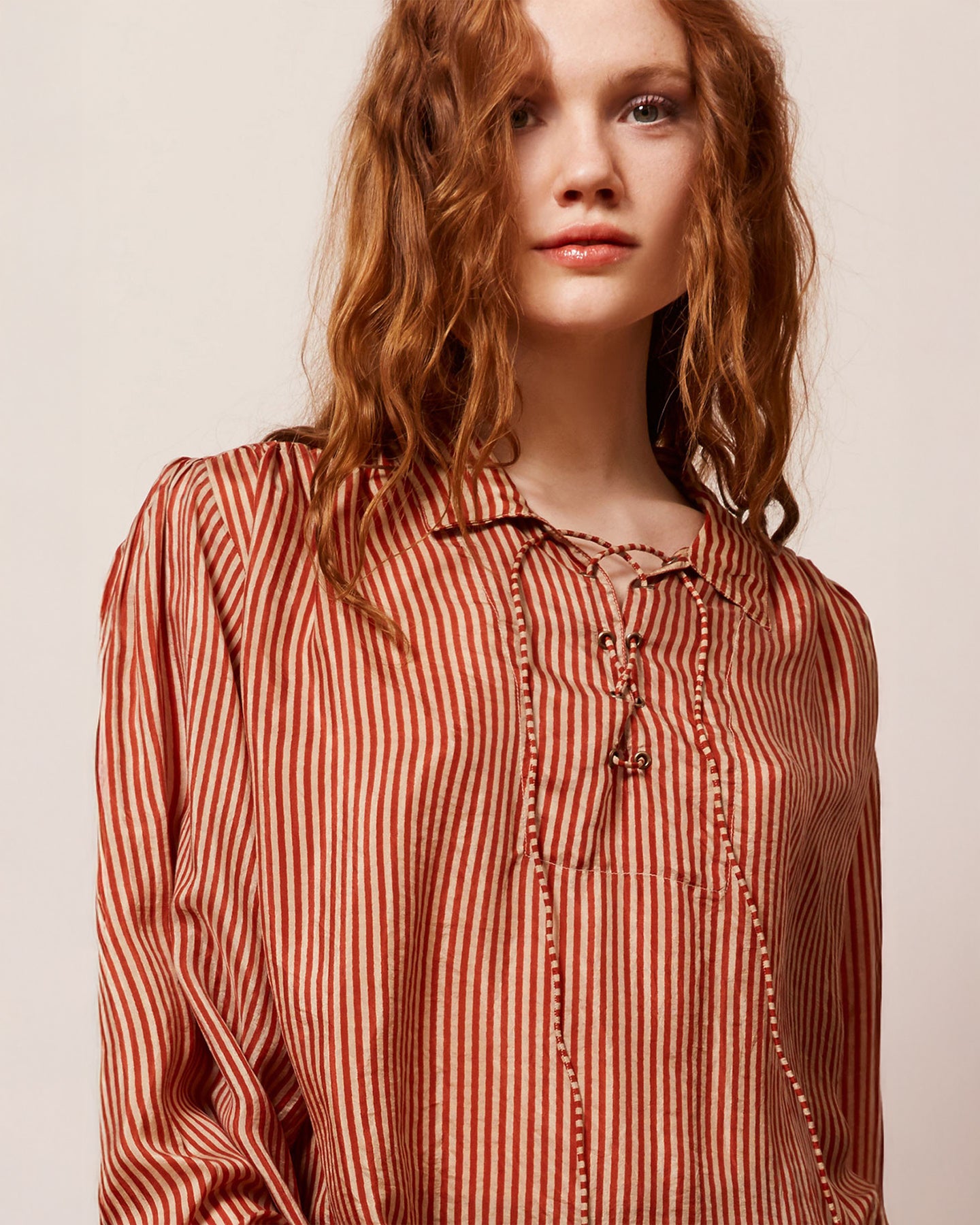 Bartholome Blouse - Red