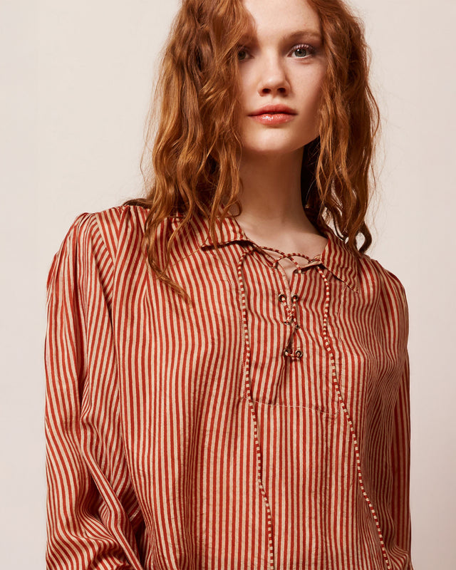 Blouse Bartholome - Rouge - Image 3