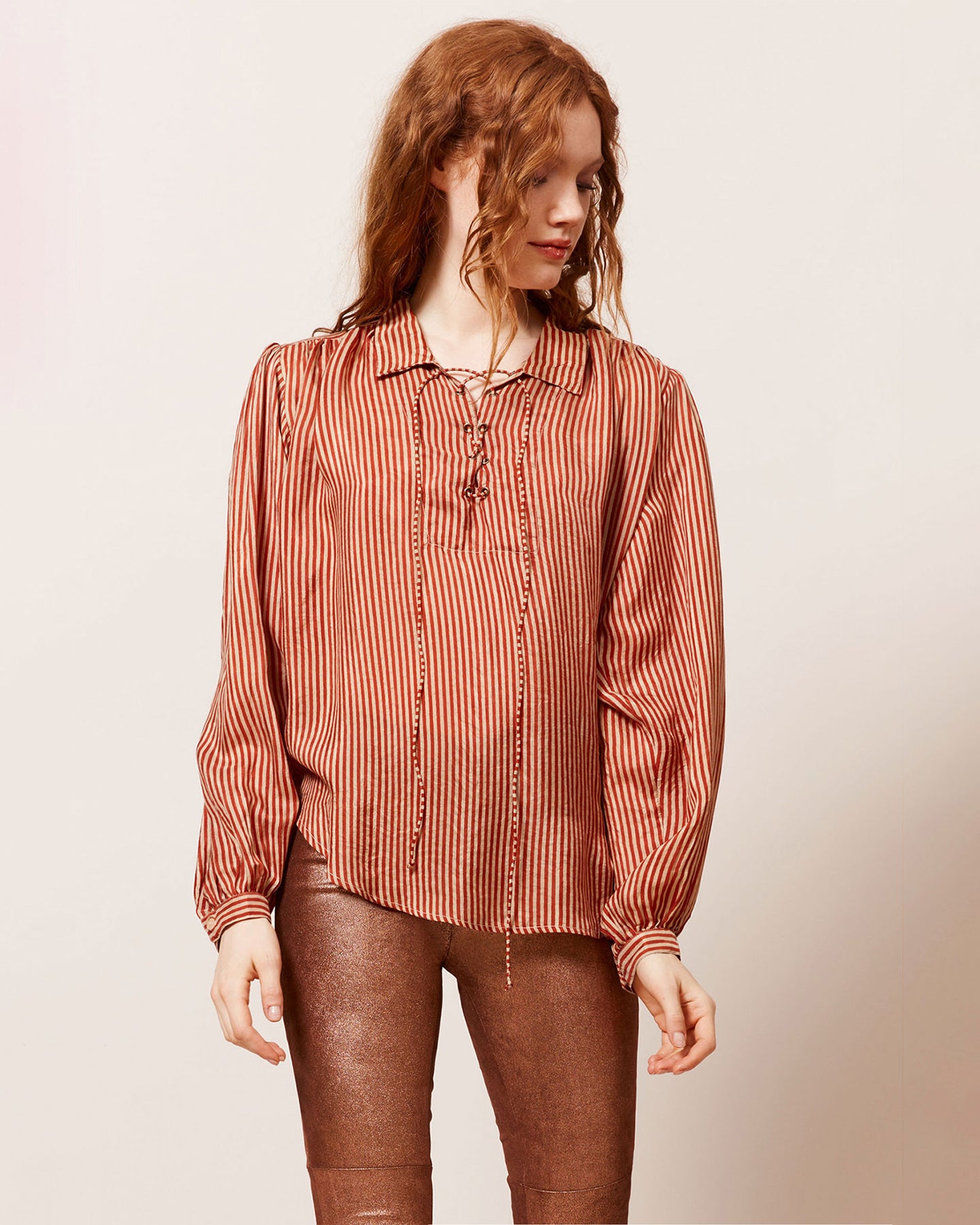 Bartholome Blouse - Red
