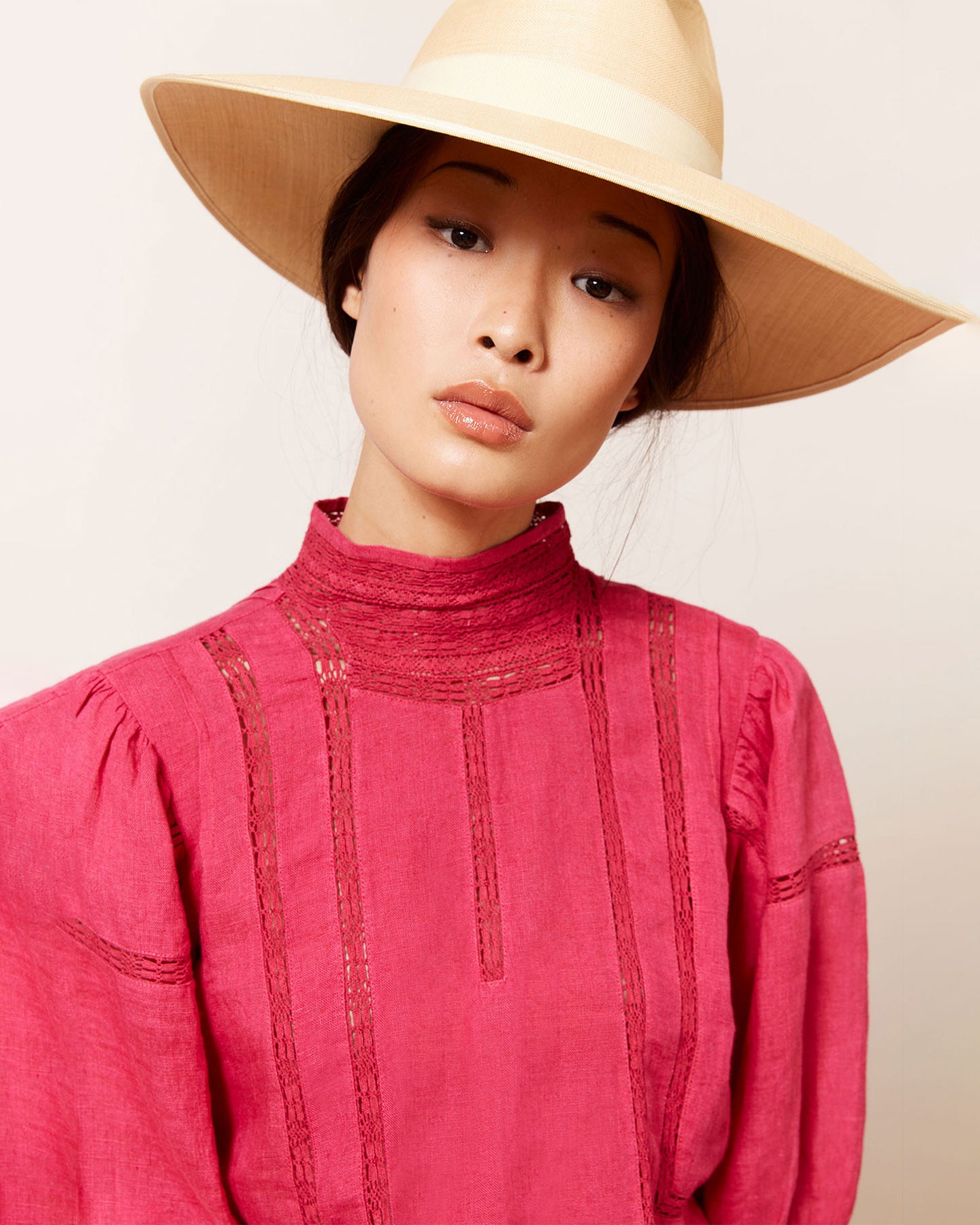 Blouse Byrds - Fuchsia