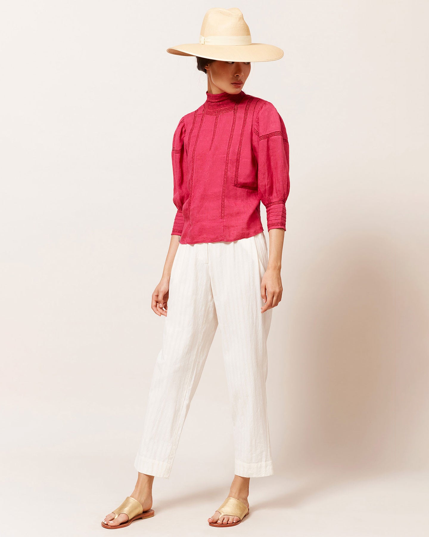Blouse Byrds - Fuchsia