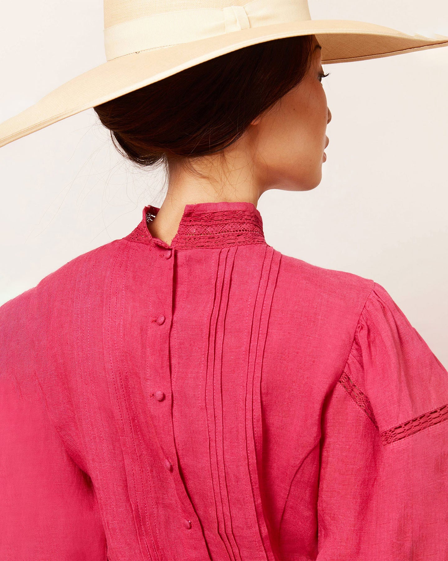 Blouse Byrds - Fuchsia