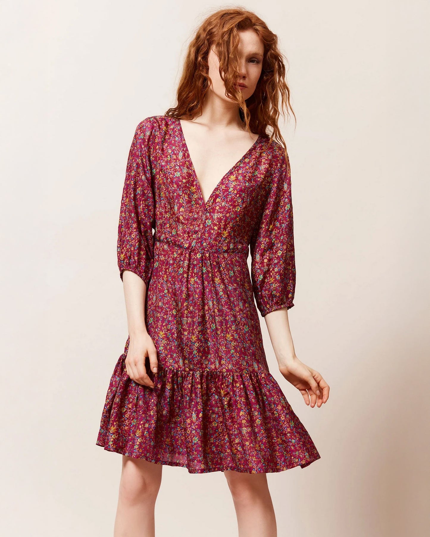 Crunchy Dress - Purple