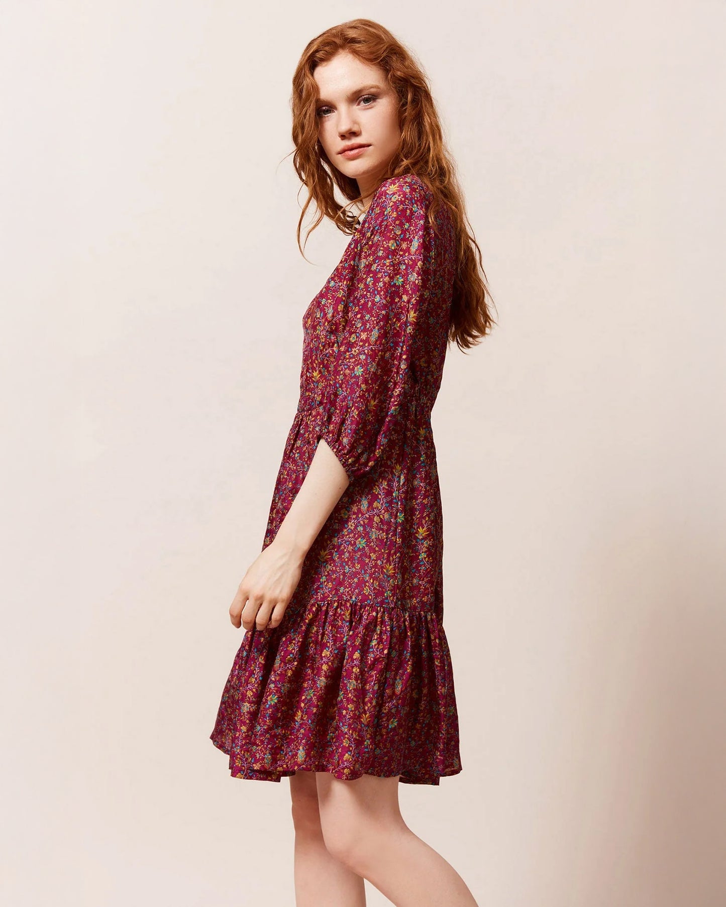 Crunchy Dress - Purple