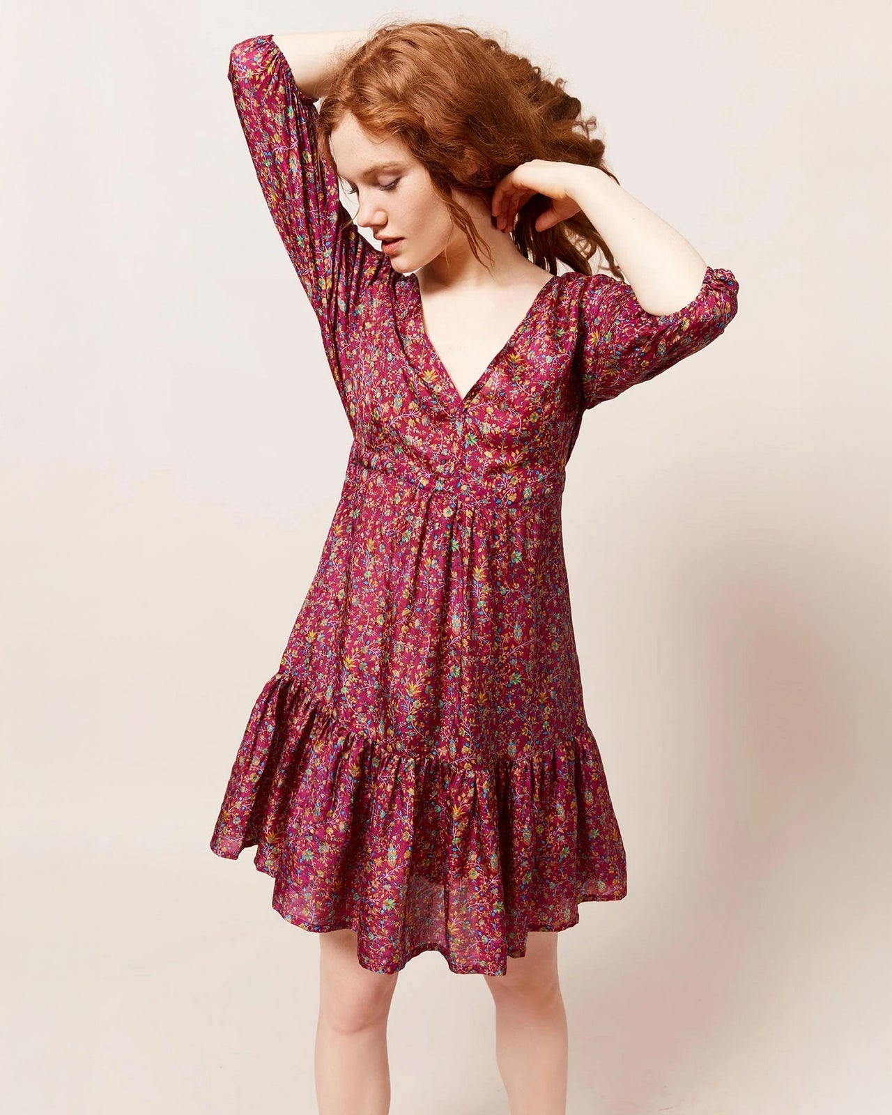 Crunchy Dress - Purple - Image 4