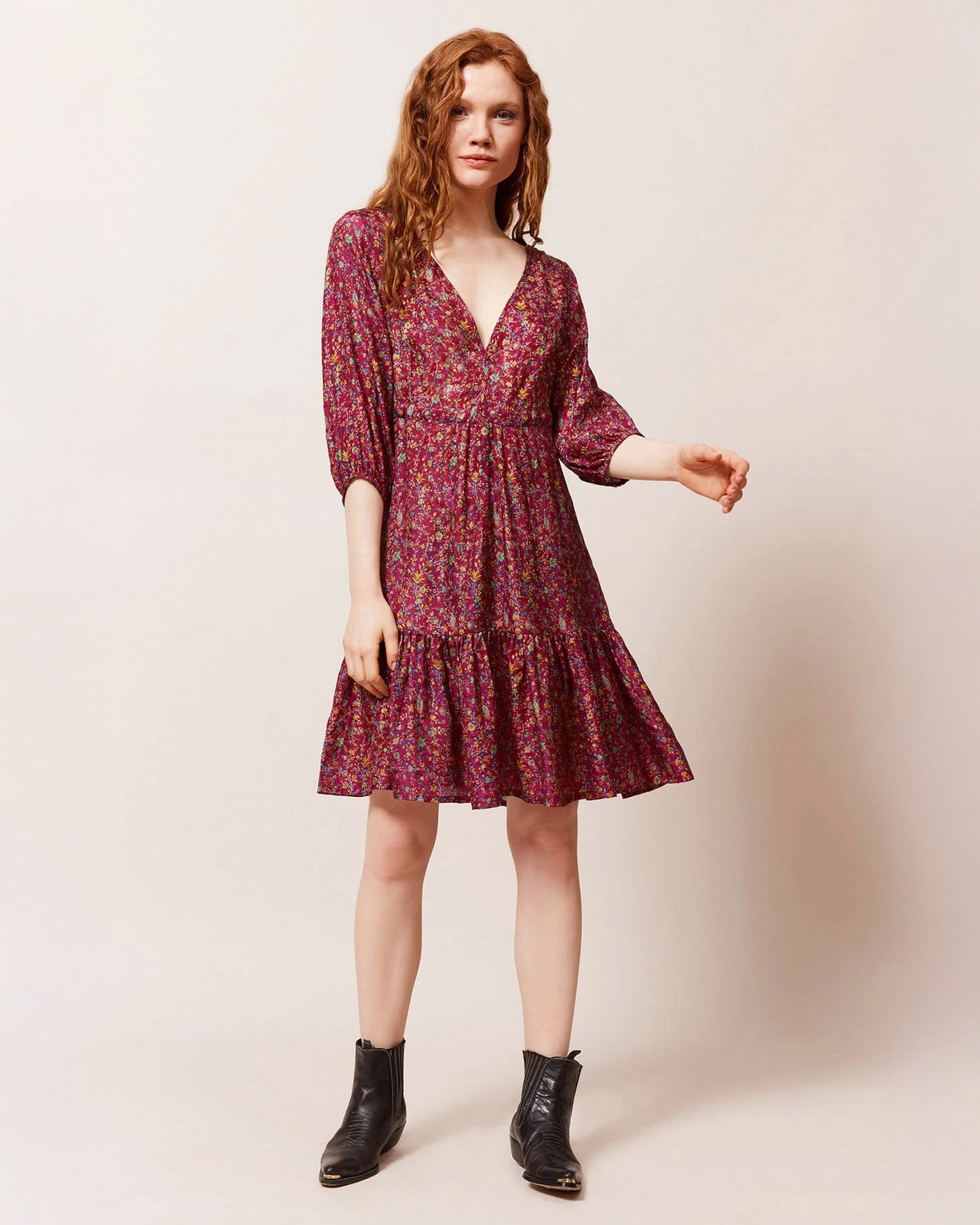 Crunchy Dress - Purple
