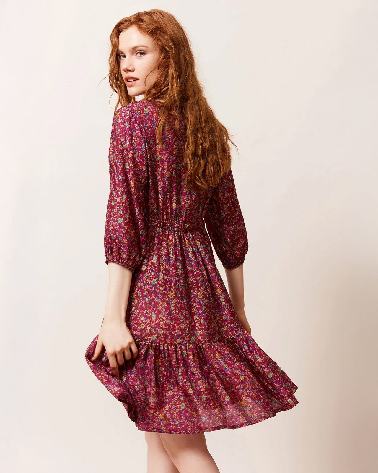 Crunchy Dress - Purple - Image 5