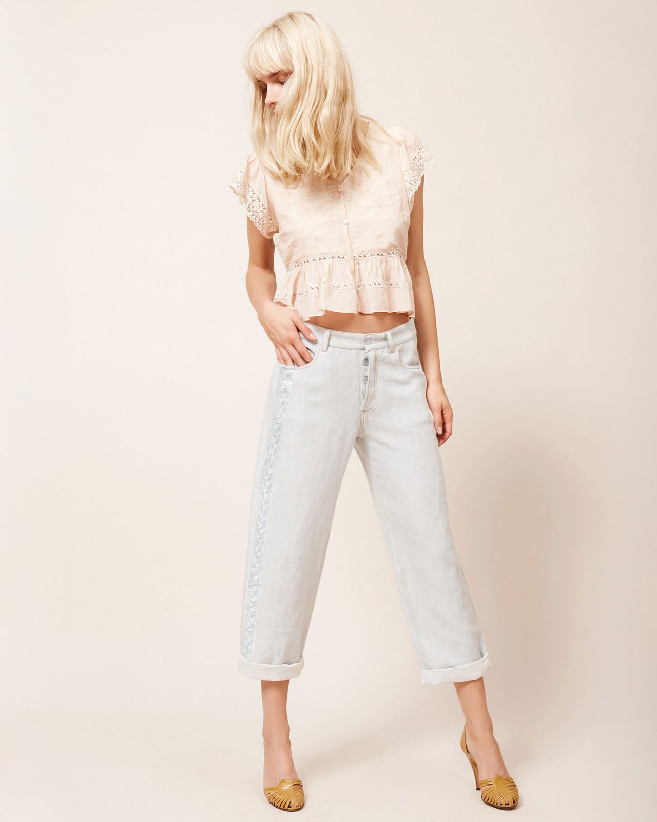 Eagle Eye Pants - Sky Blue - Image 5
