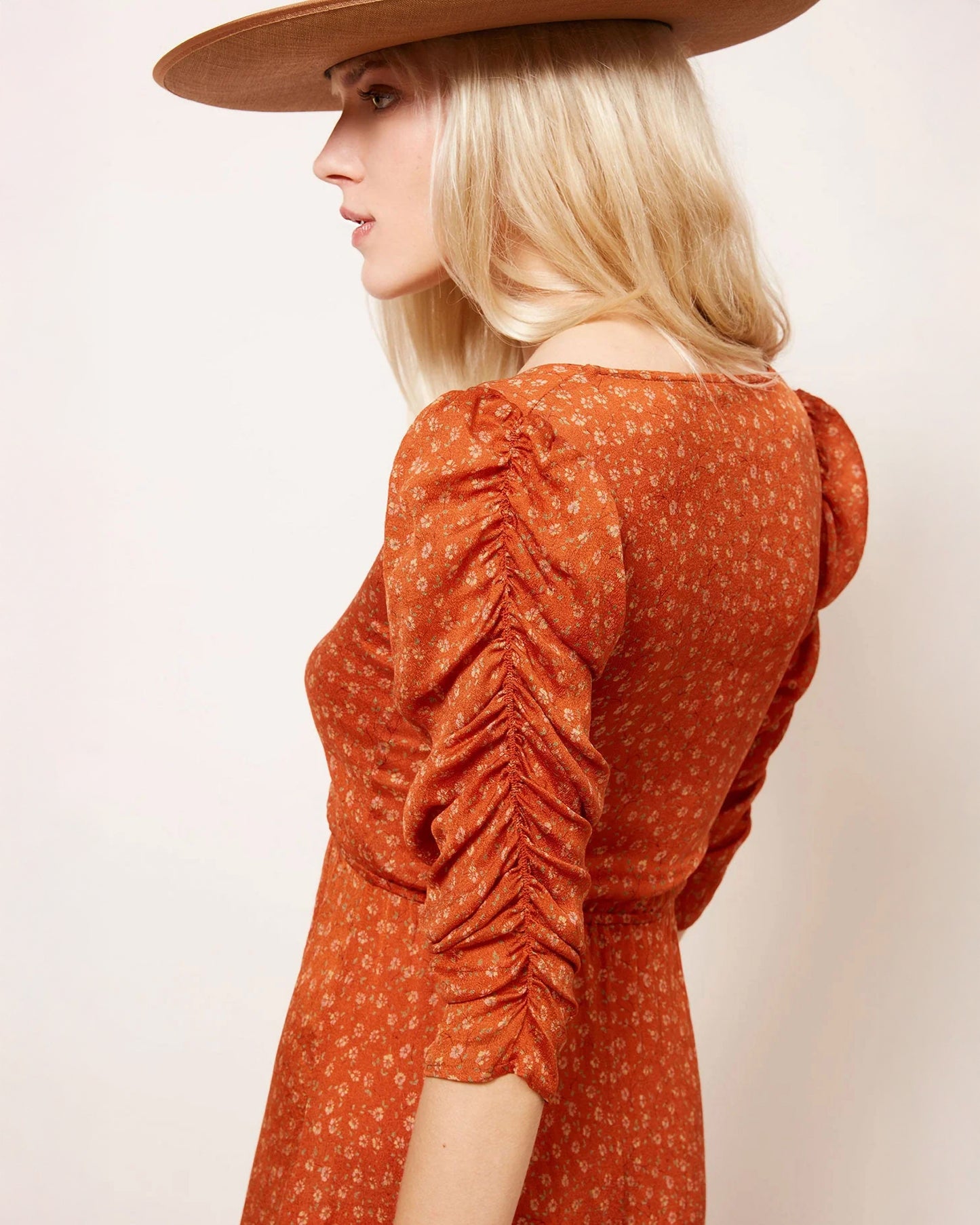 Francesca Dress - Orange