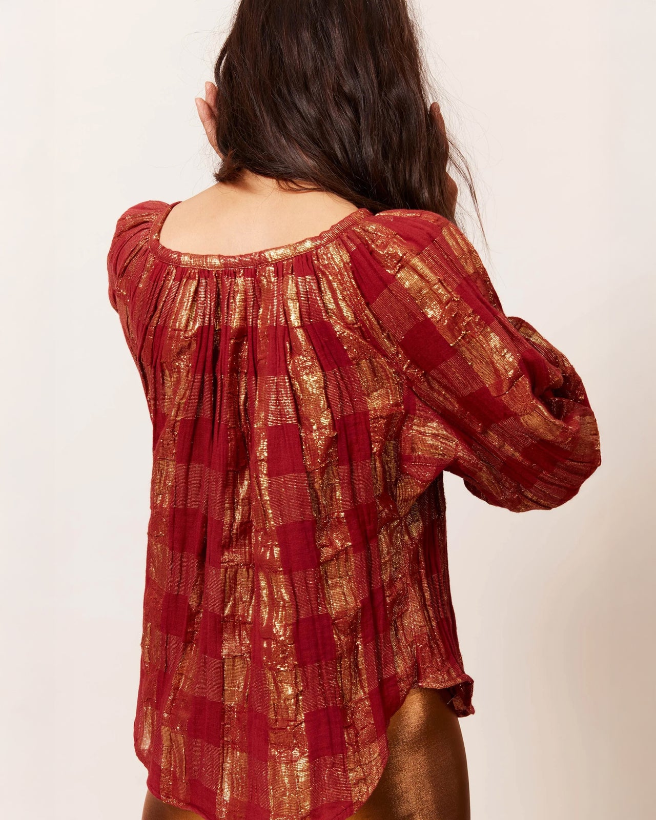 Blouse Mojdeh - Rouge - Image 6
