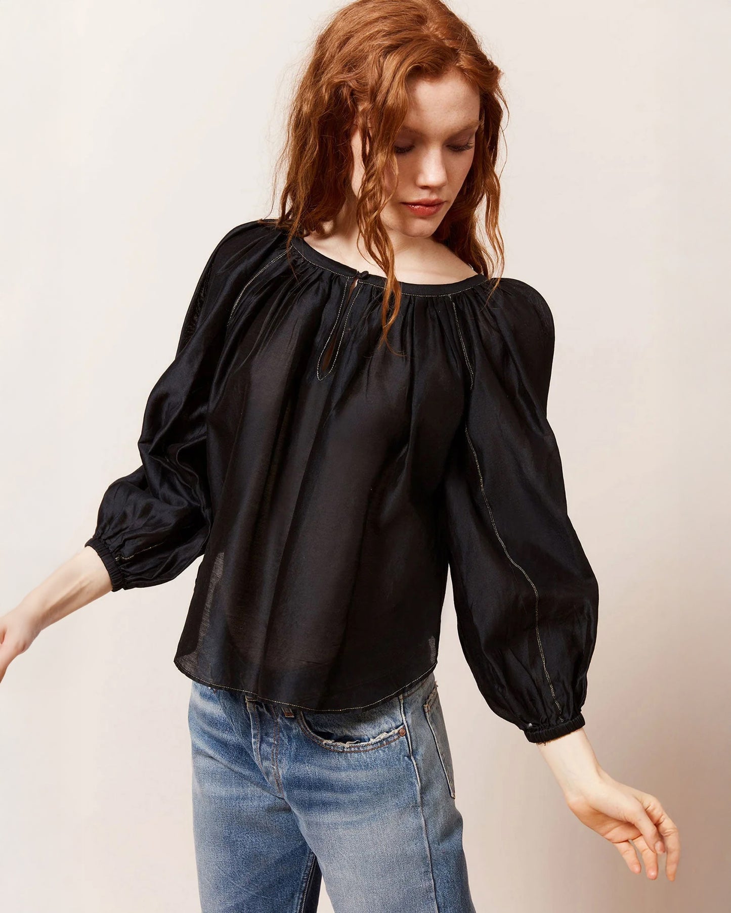 Blouse Onagre - Noir