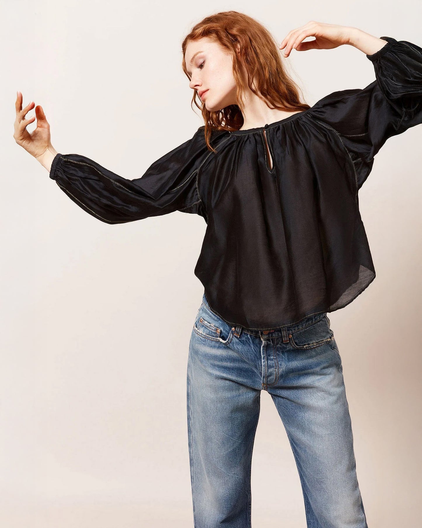Blouse Onagre - Noir