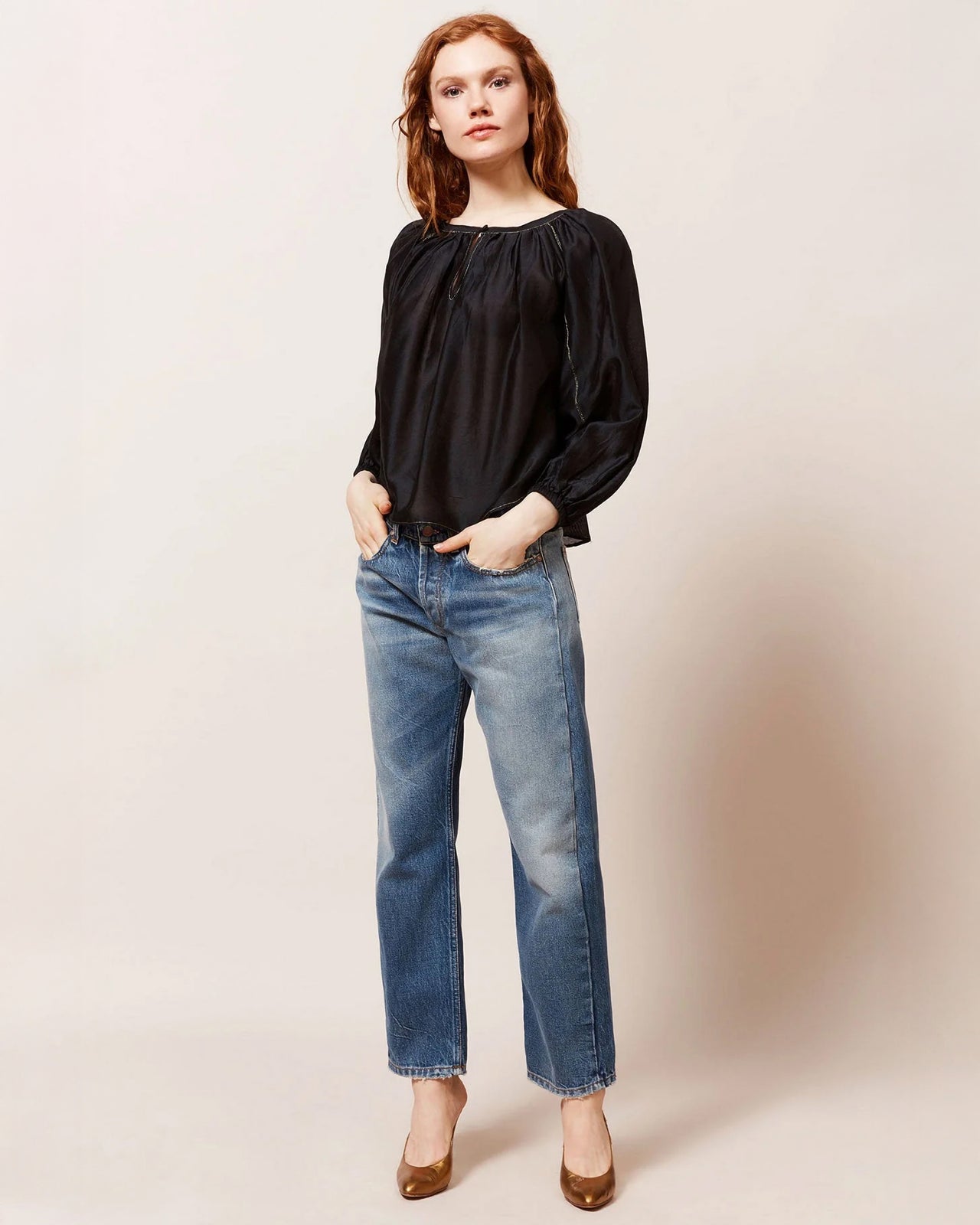 Blouse Onagre - Noir - Image 6