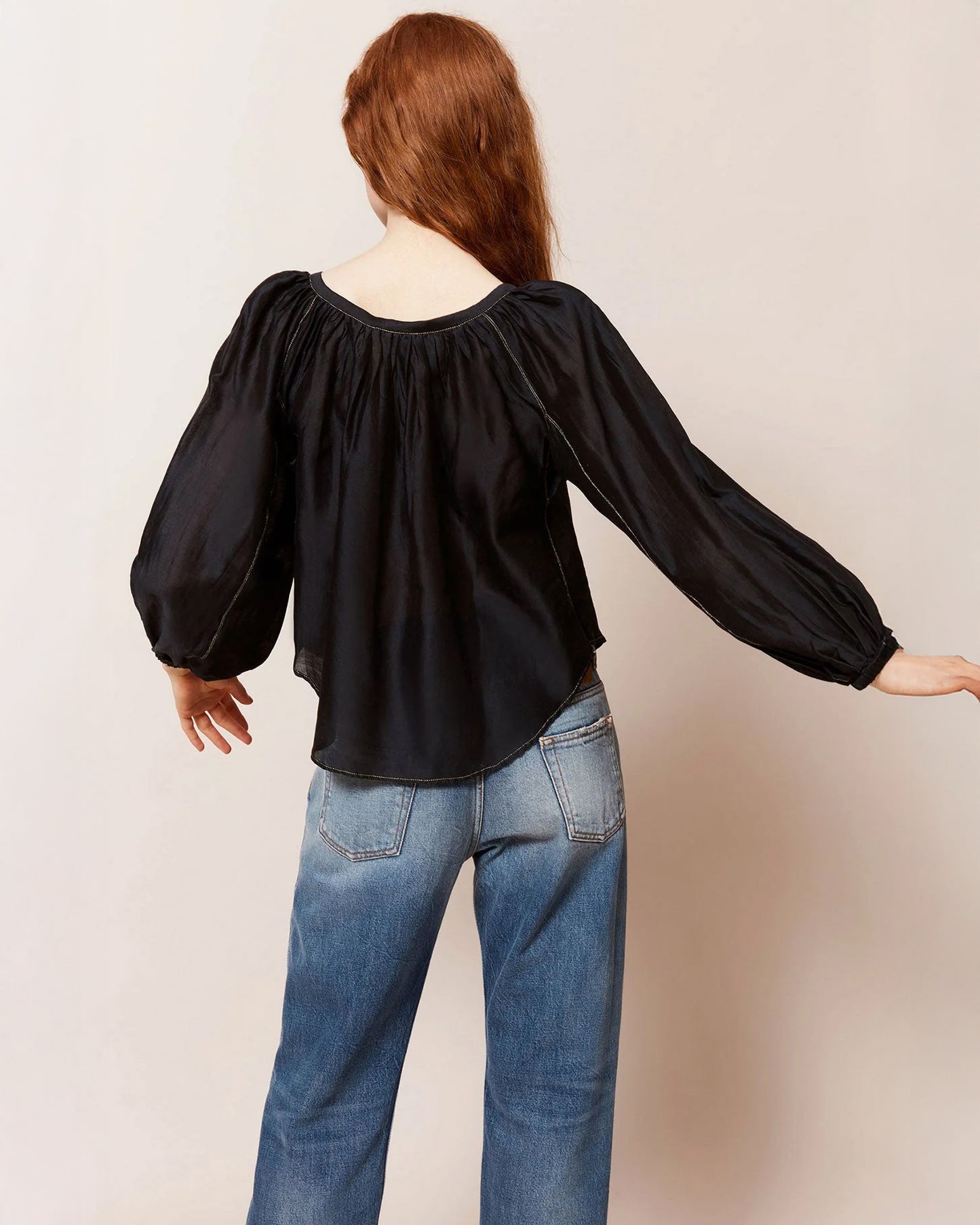 Blouse Onagre - Noir