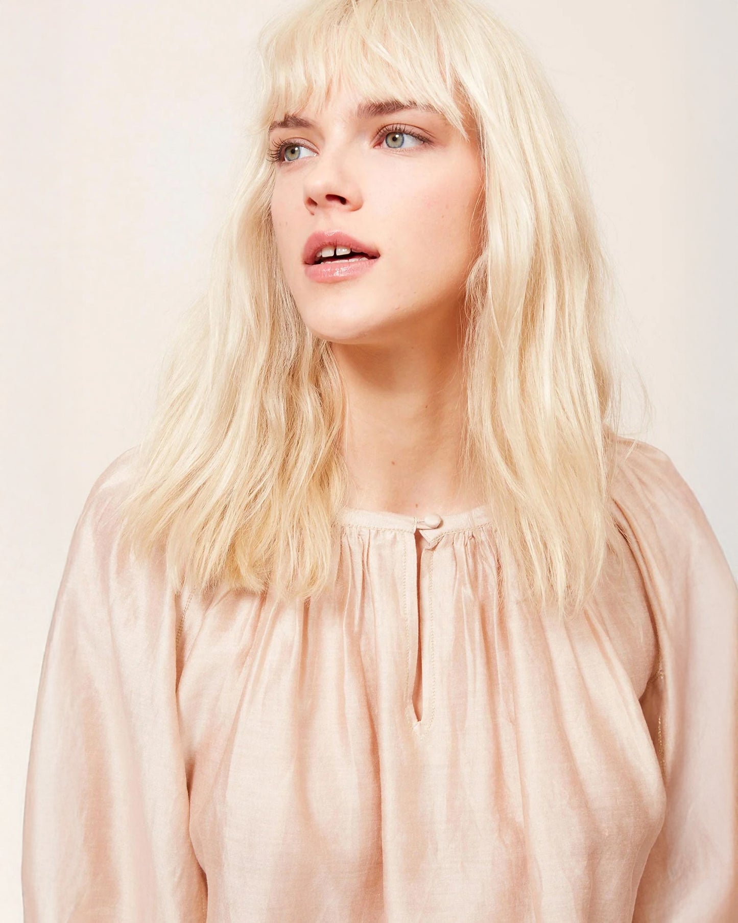 Blouse Onagre - Nude