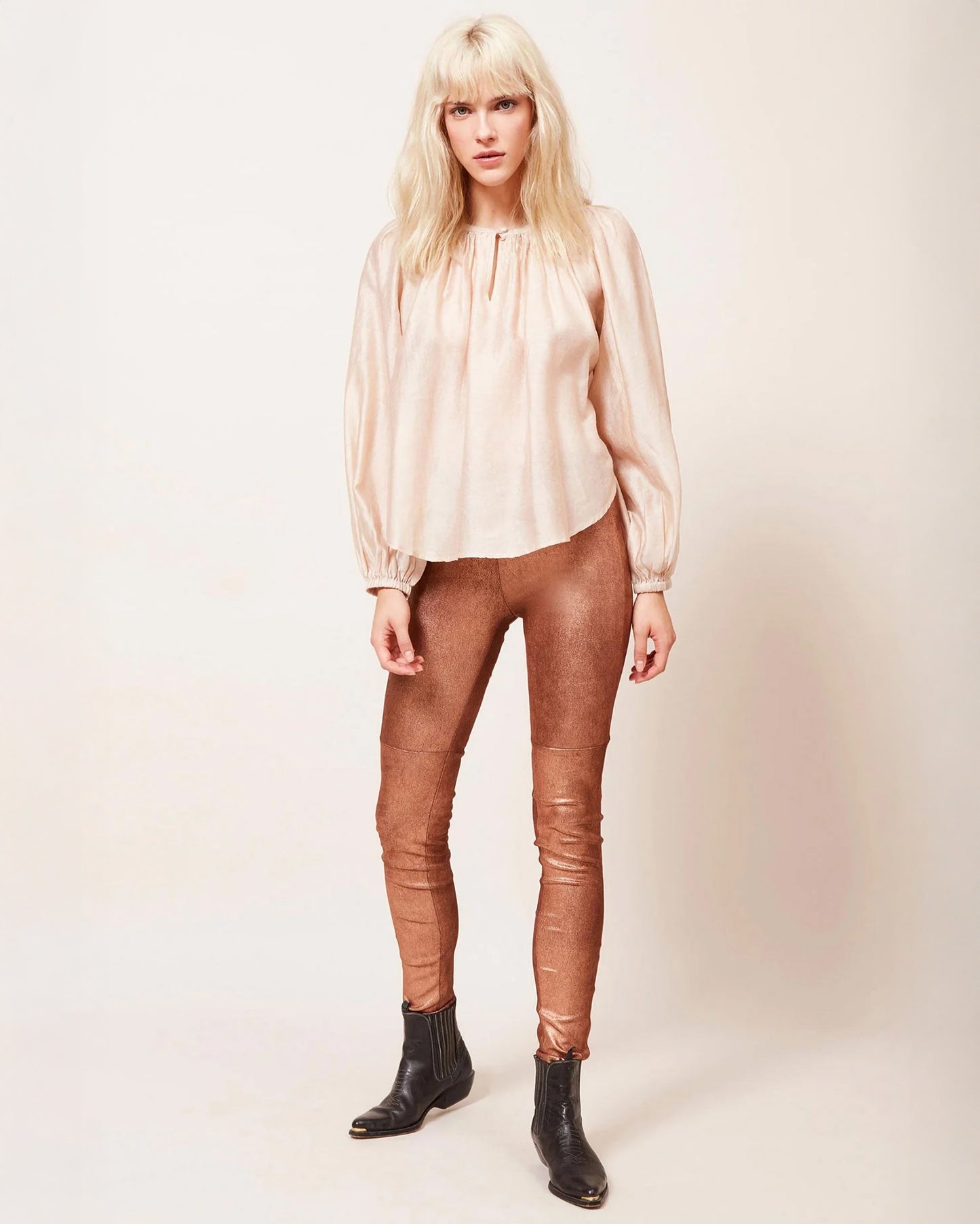 Blouse Onagre - Nude