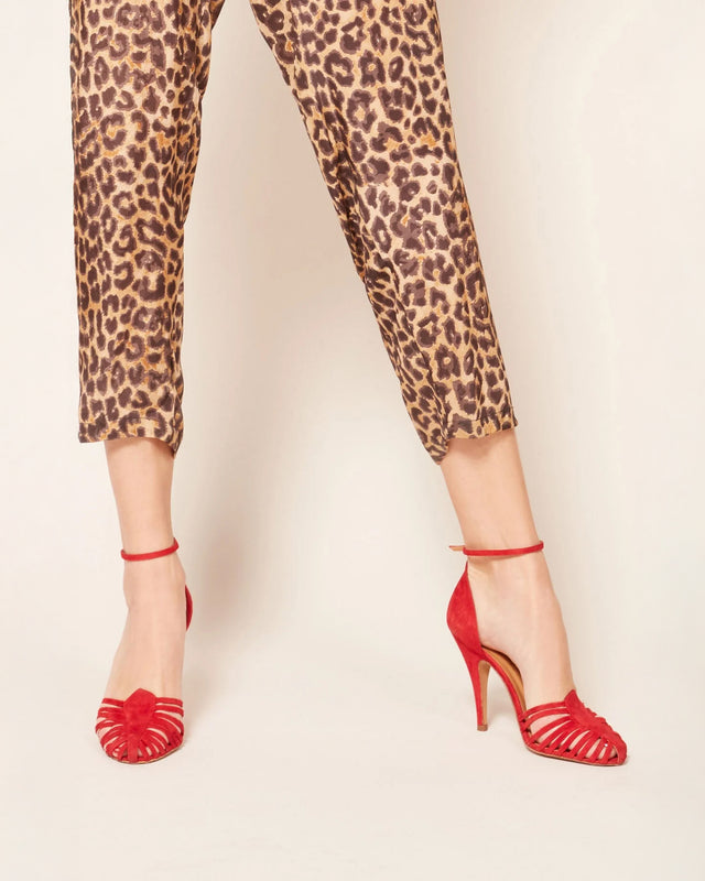 Talons Venitiennes - Rouge - Image 1