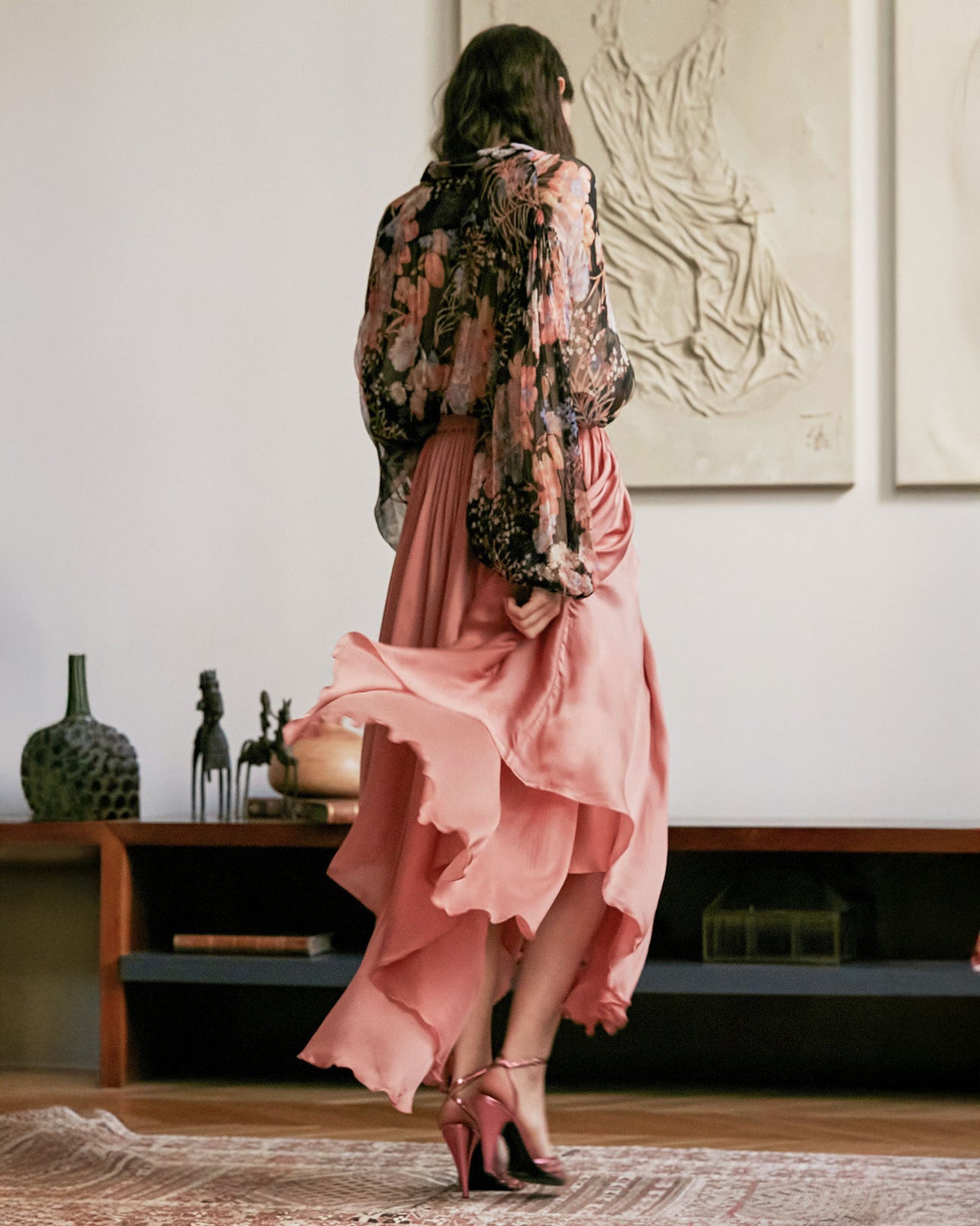 Alizee Skirt - Red - Image 3