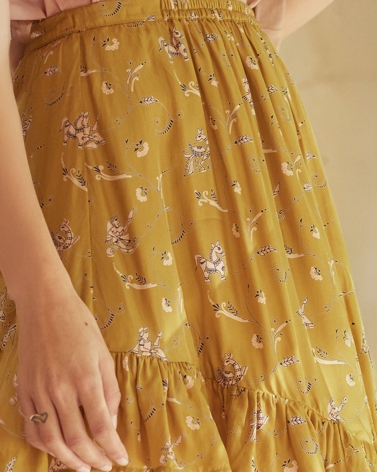 Bamba Skirt - Khaki - Image 5