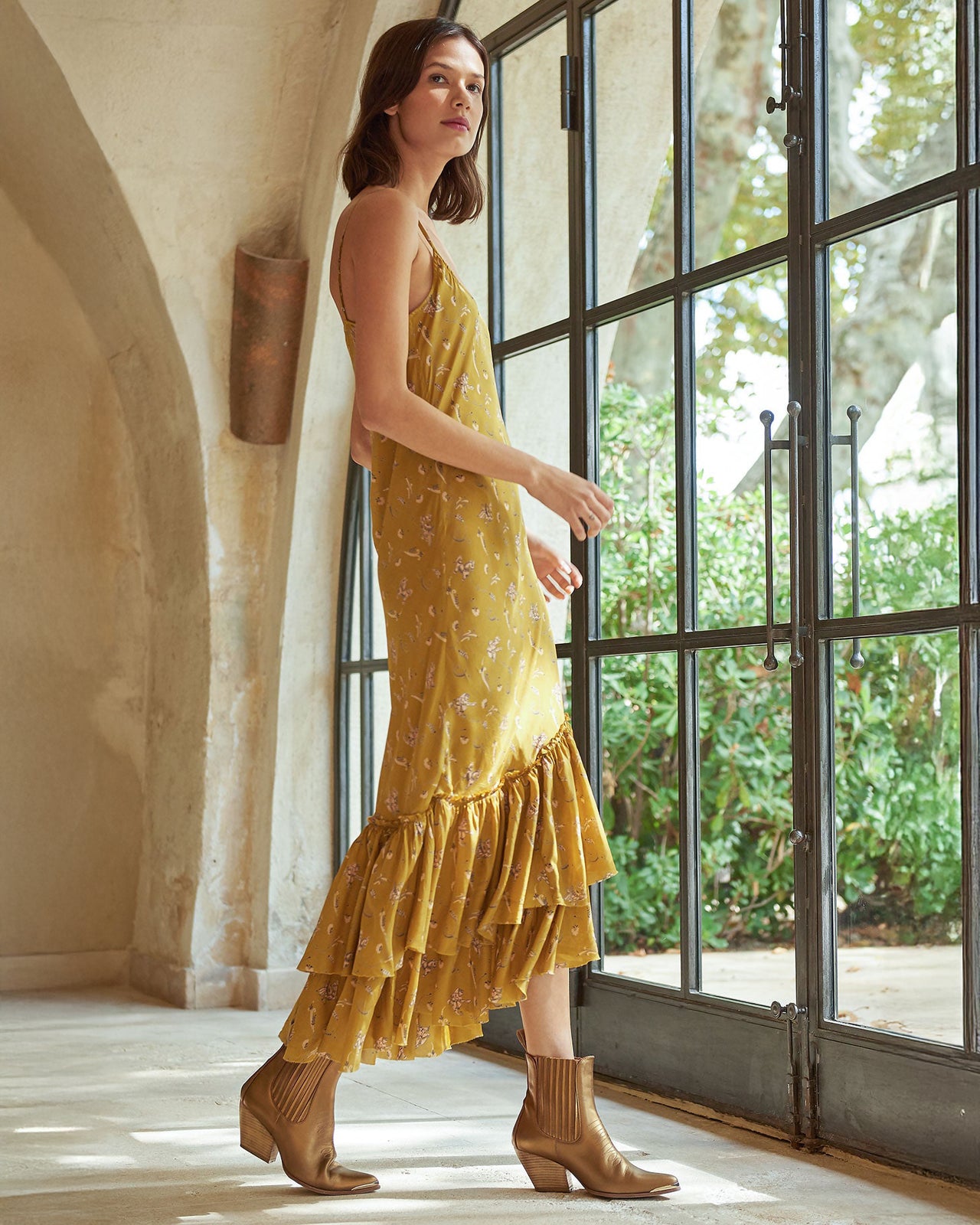 Bamboo Dress - Khaki - Image 6