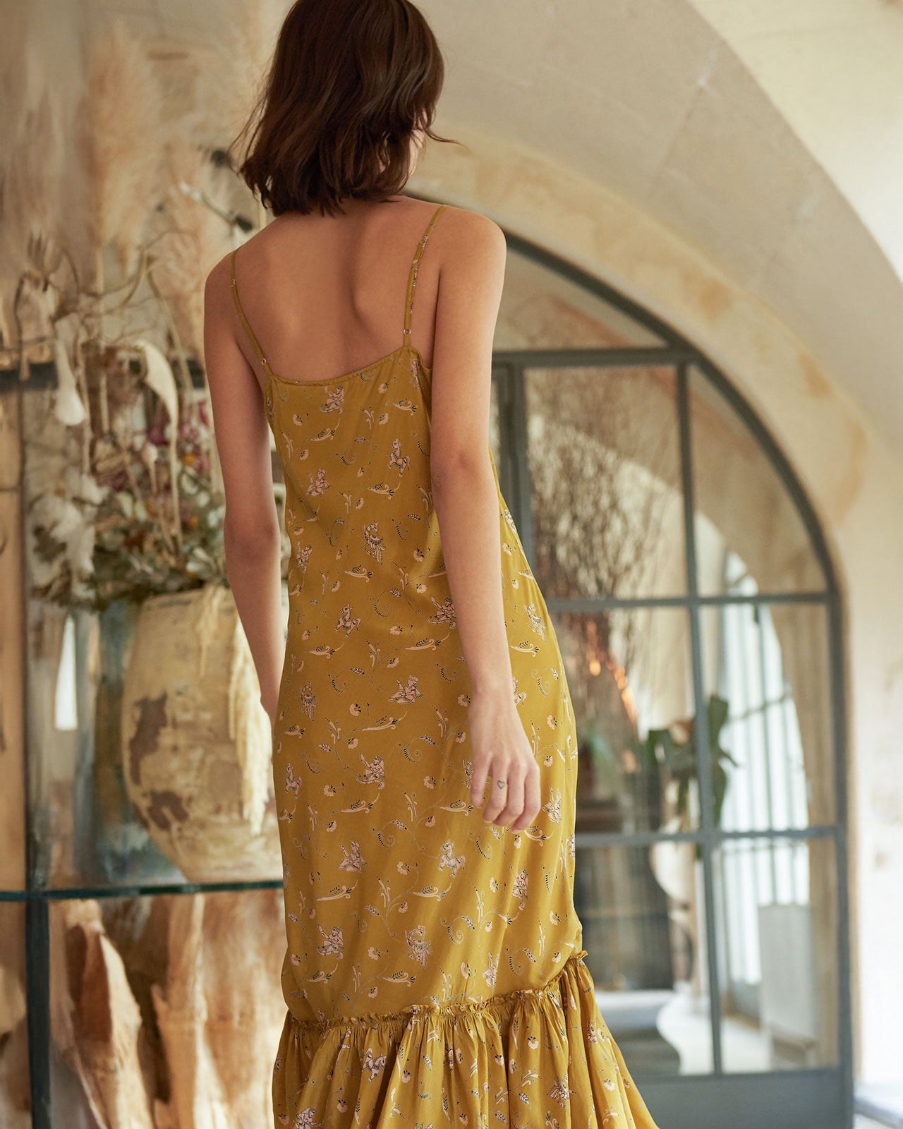 Bamboo Dress - Khaki - Image 5