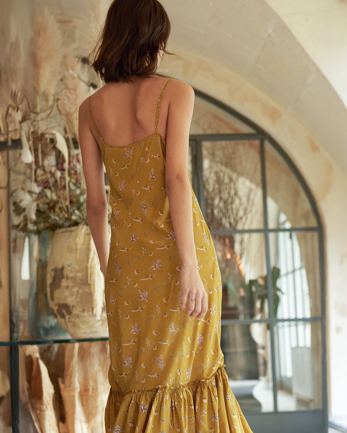 Bamboo Dress - Khaki