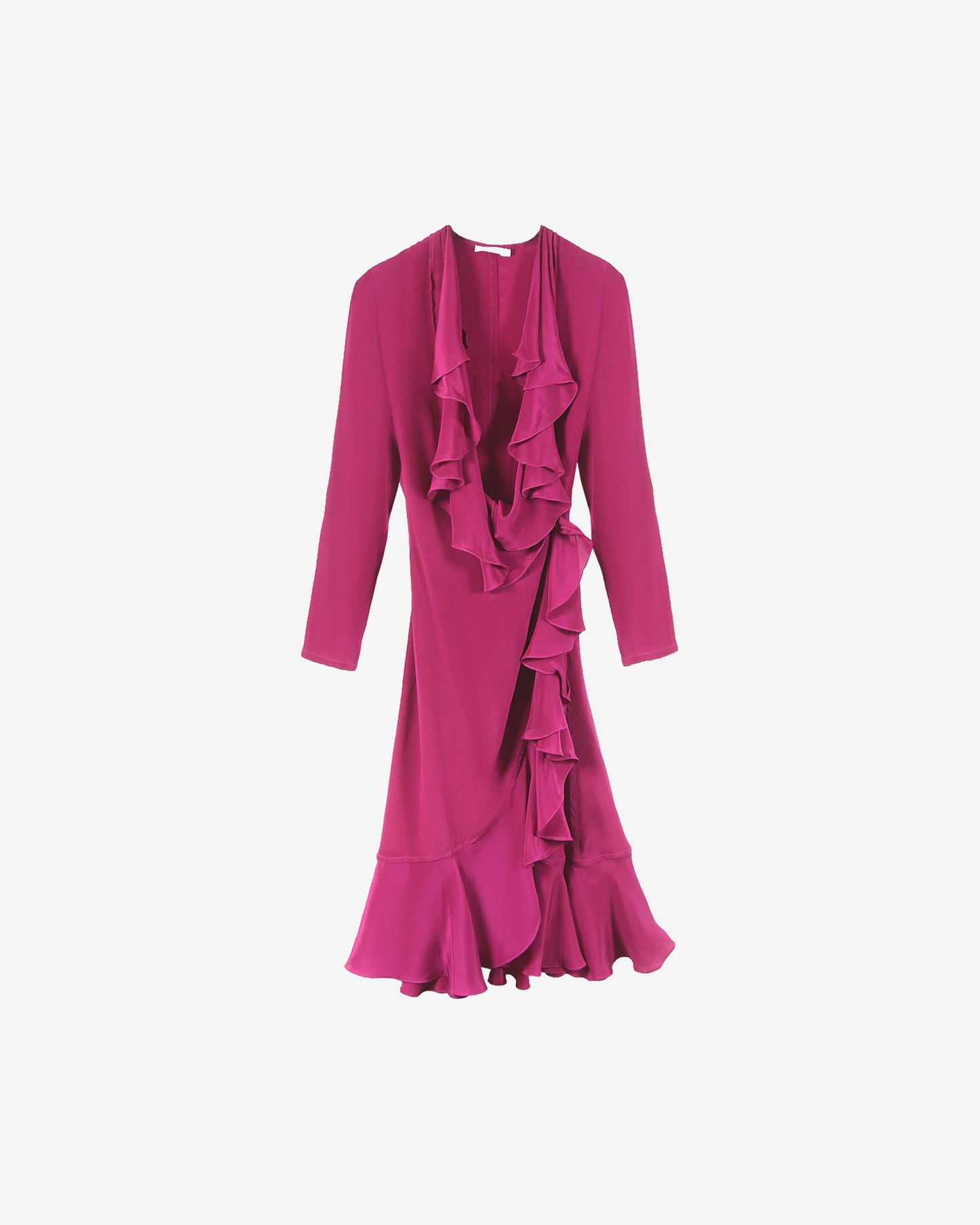 Exauce Dress - Fuchsia
