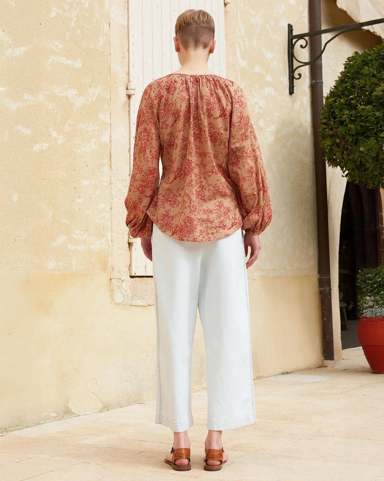 Blouse Josette - Pêche - Image 6