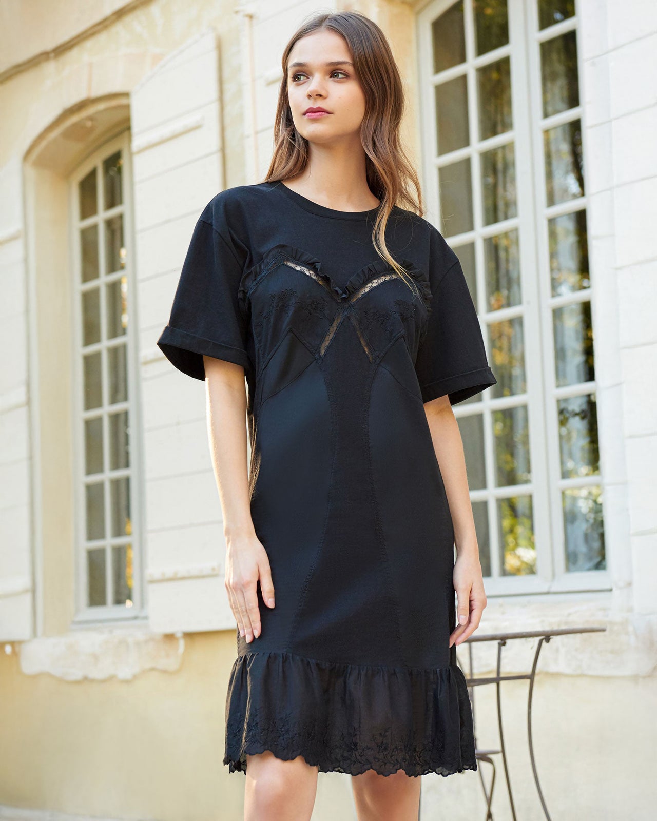 Marilyn Dress - Black - Image 4