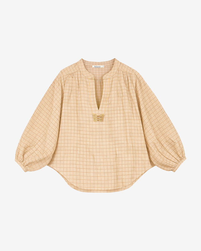 Blouse Miccelli - Sable - Image 1