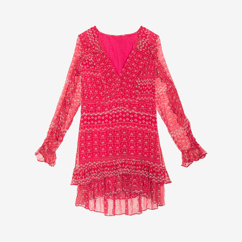 Galilee Dress - Fuchsia