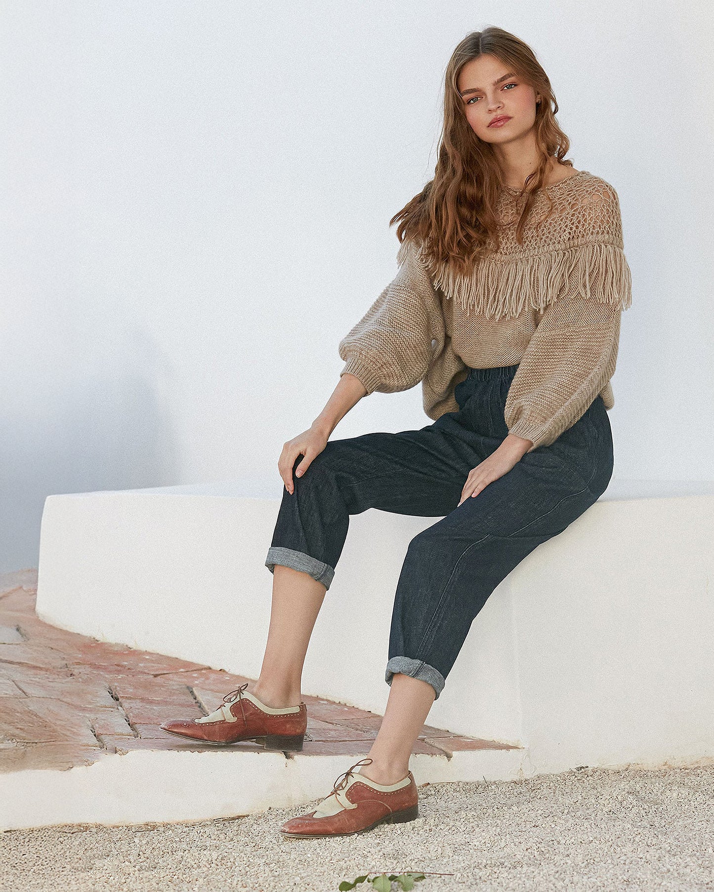 Pantalon Gaucho - Denim