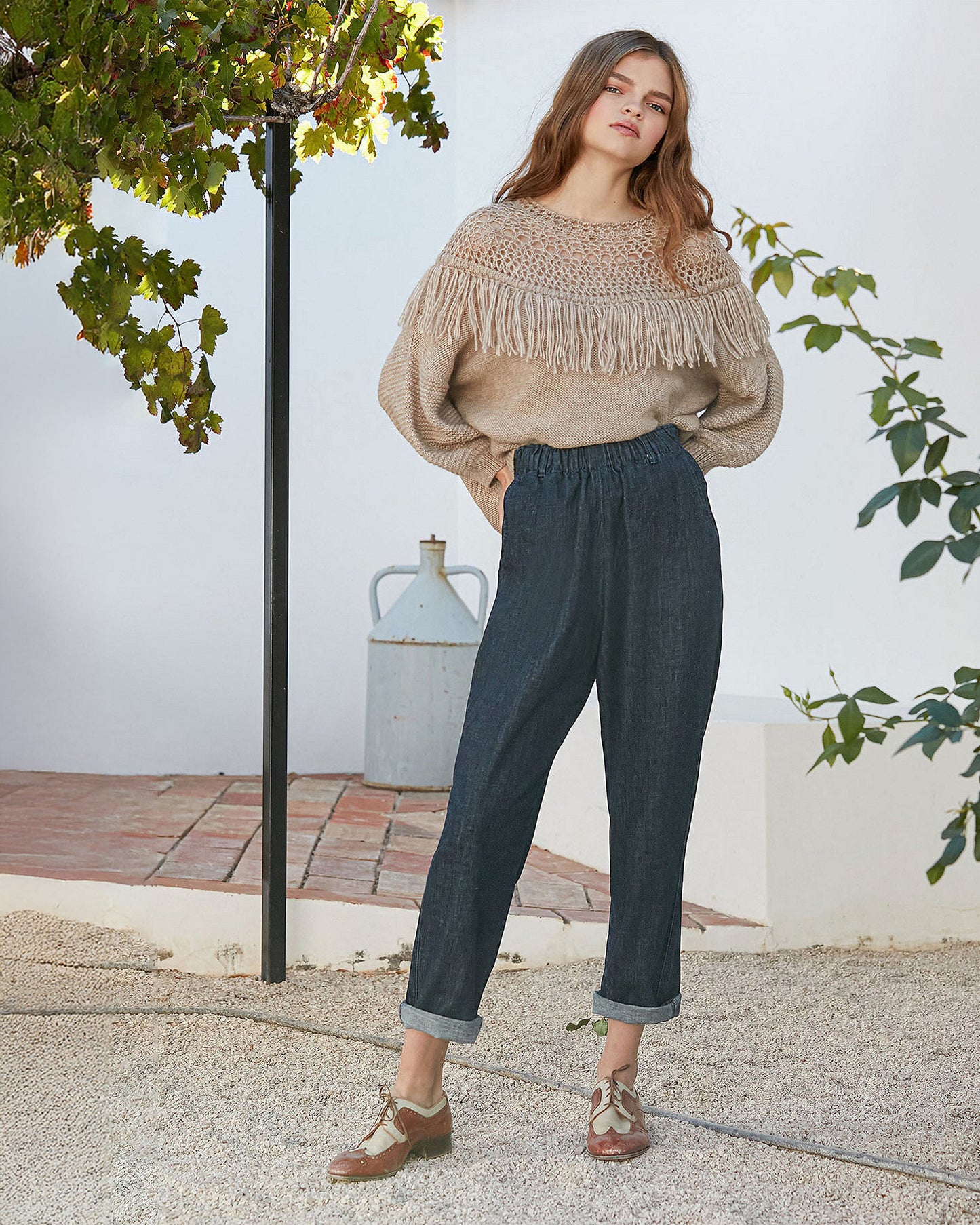 Pantalon Gaucho - Denim