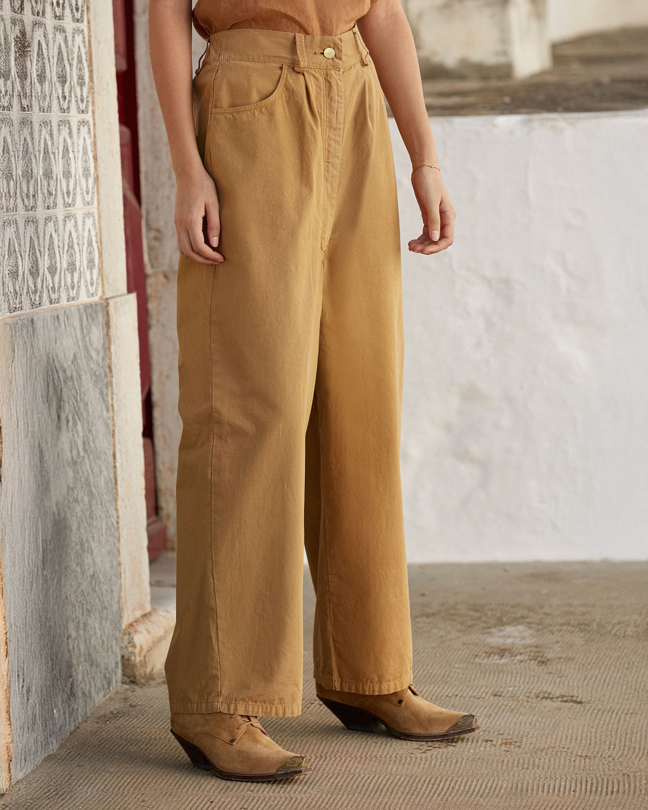 Matthew Pants - Camel - Image 3