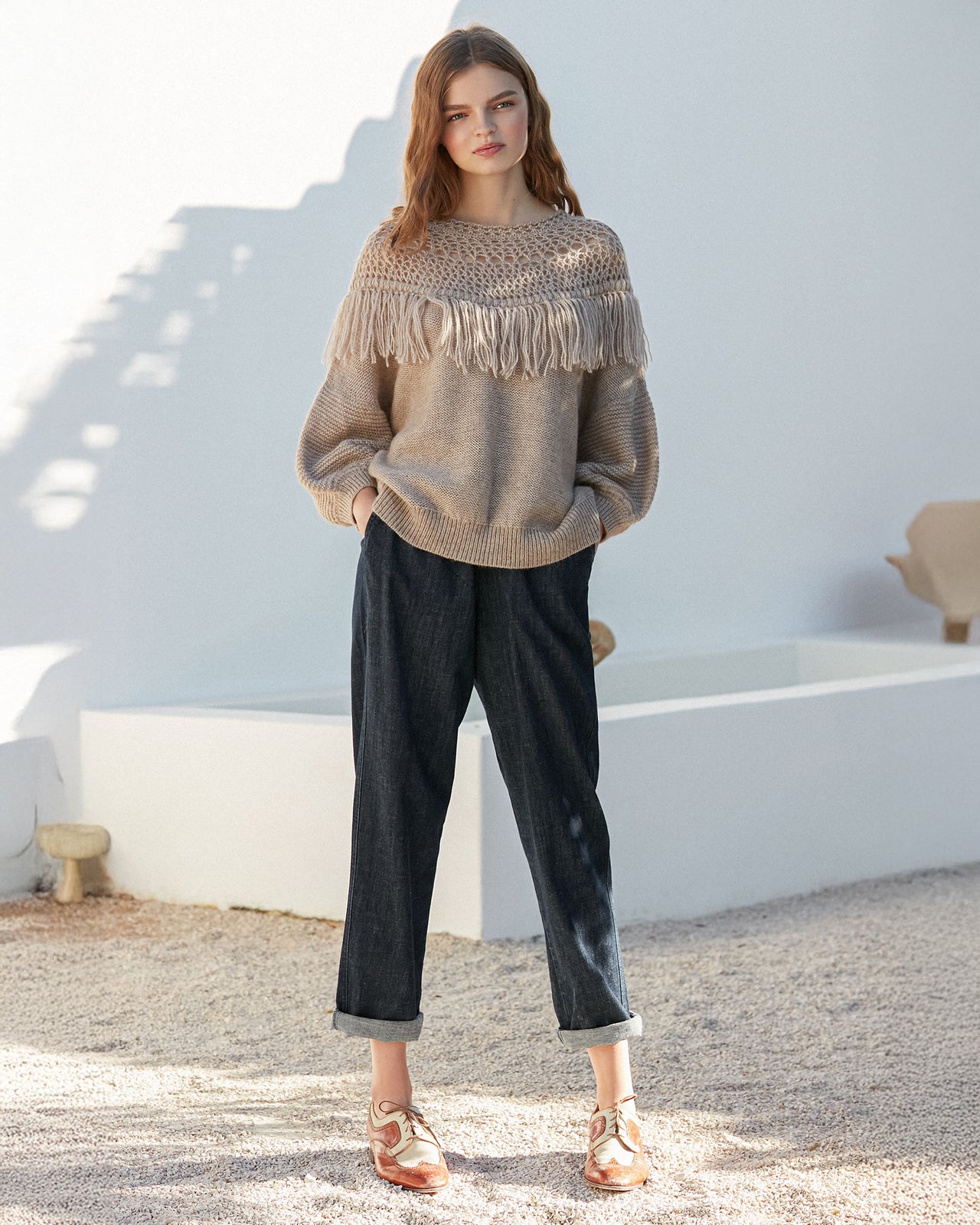 Pull Pachamama - Écru - Image 2