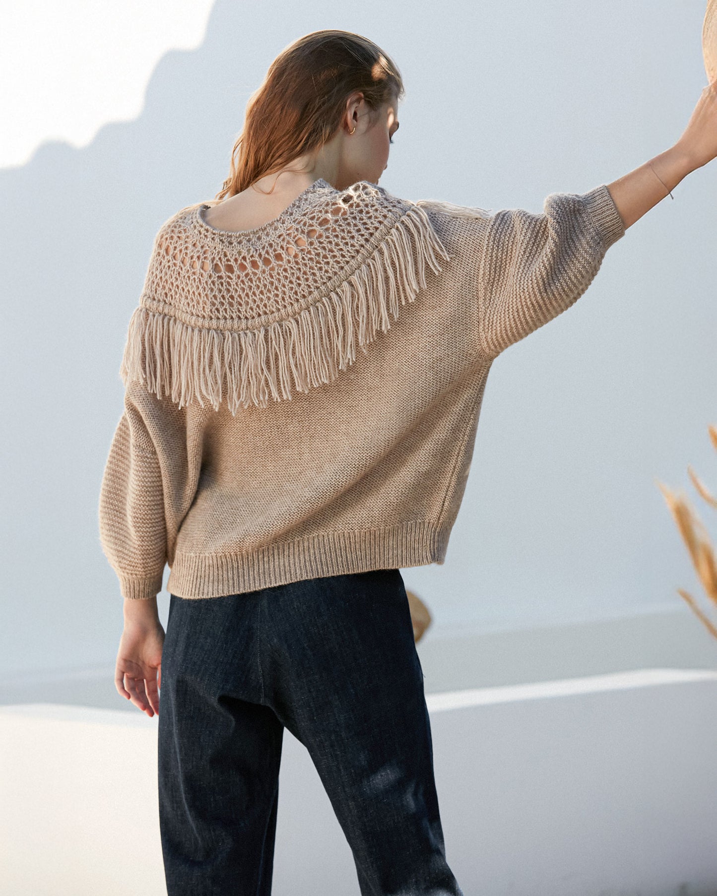 Pull Pachamama - Écru