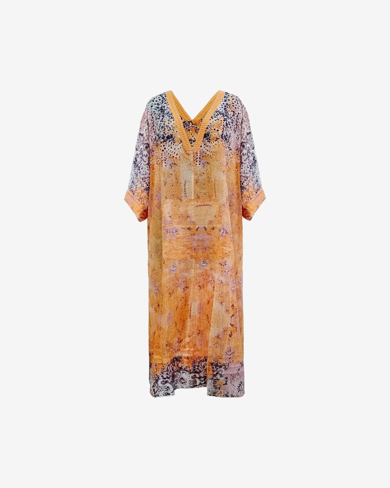 Istan Dress - Orange - Image 1