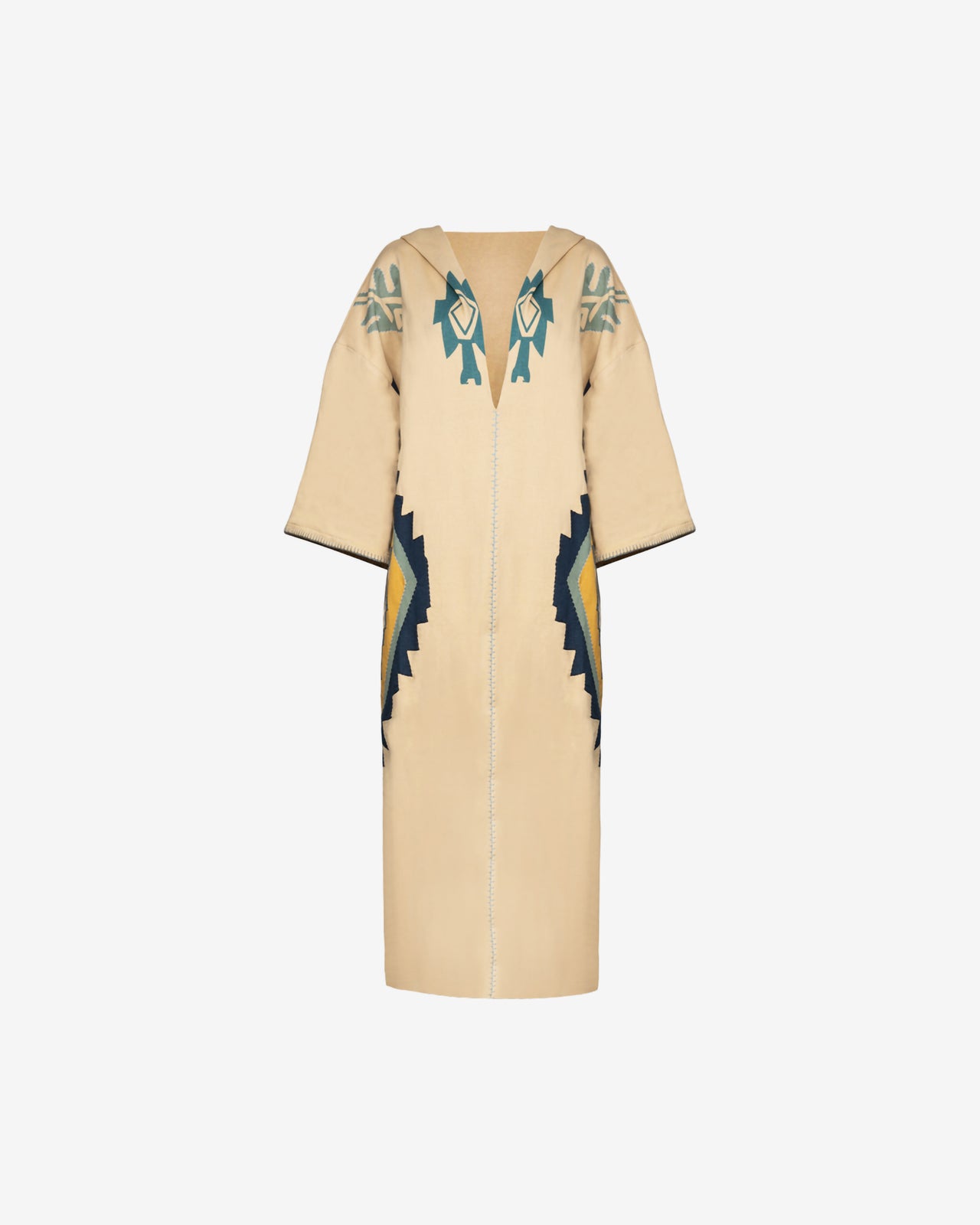 Boa Dress - Beige - Image 1