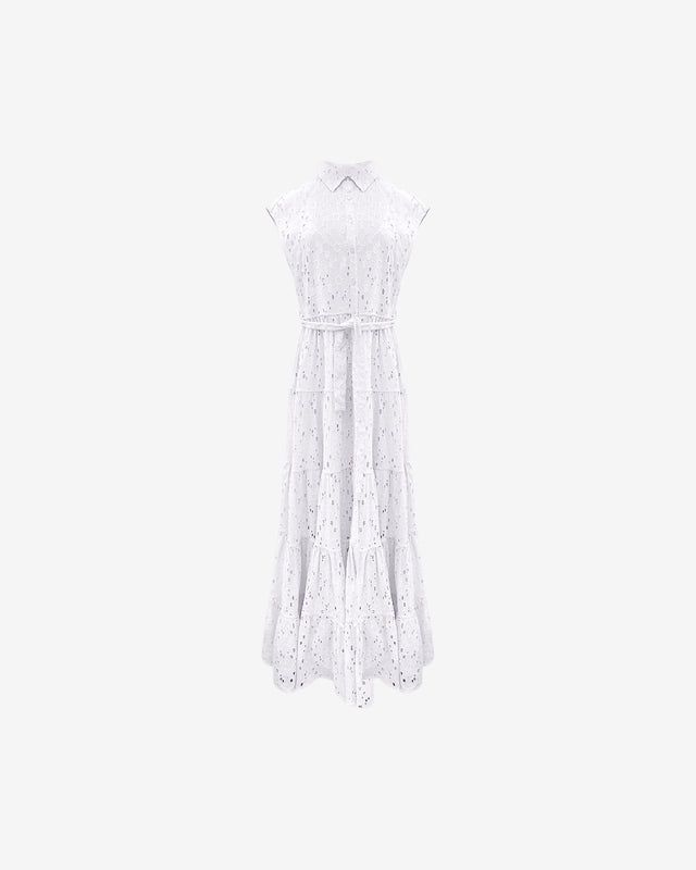 Lacroix Dress - White - Dernière image