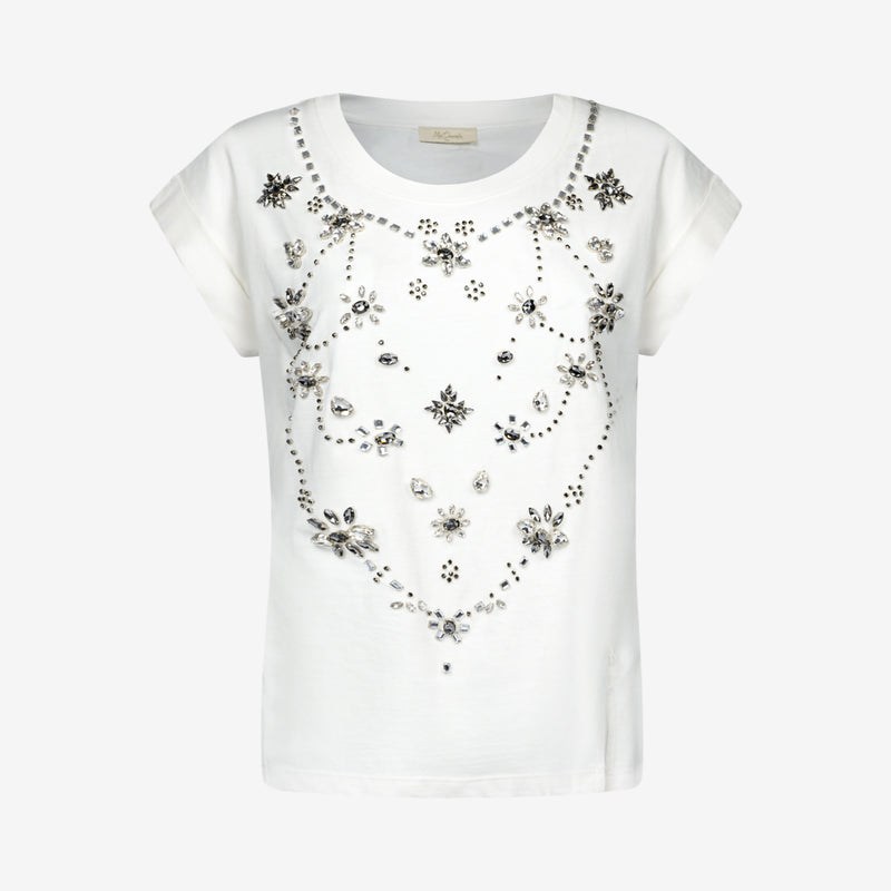 T-Shirt Mani - Blanc