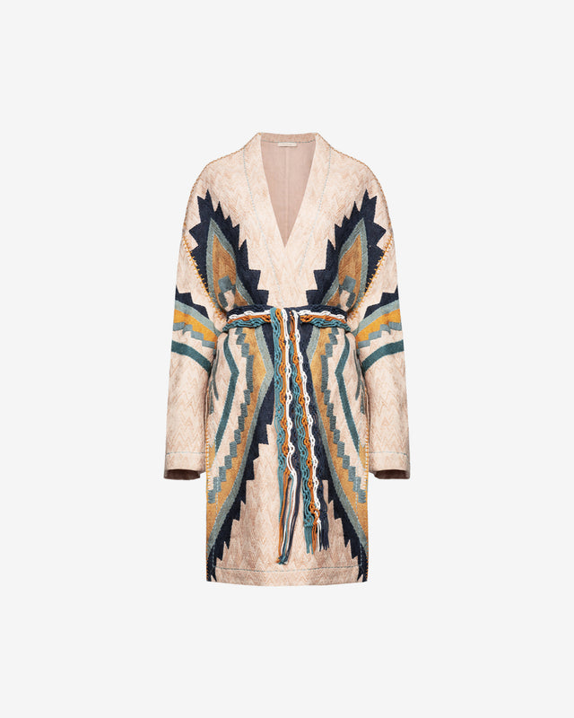 Zalla Coat - Beige - Dernière image