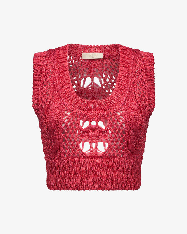 Top Capritta - Rouge - Image 1