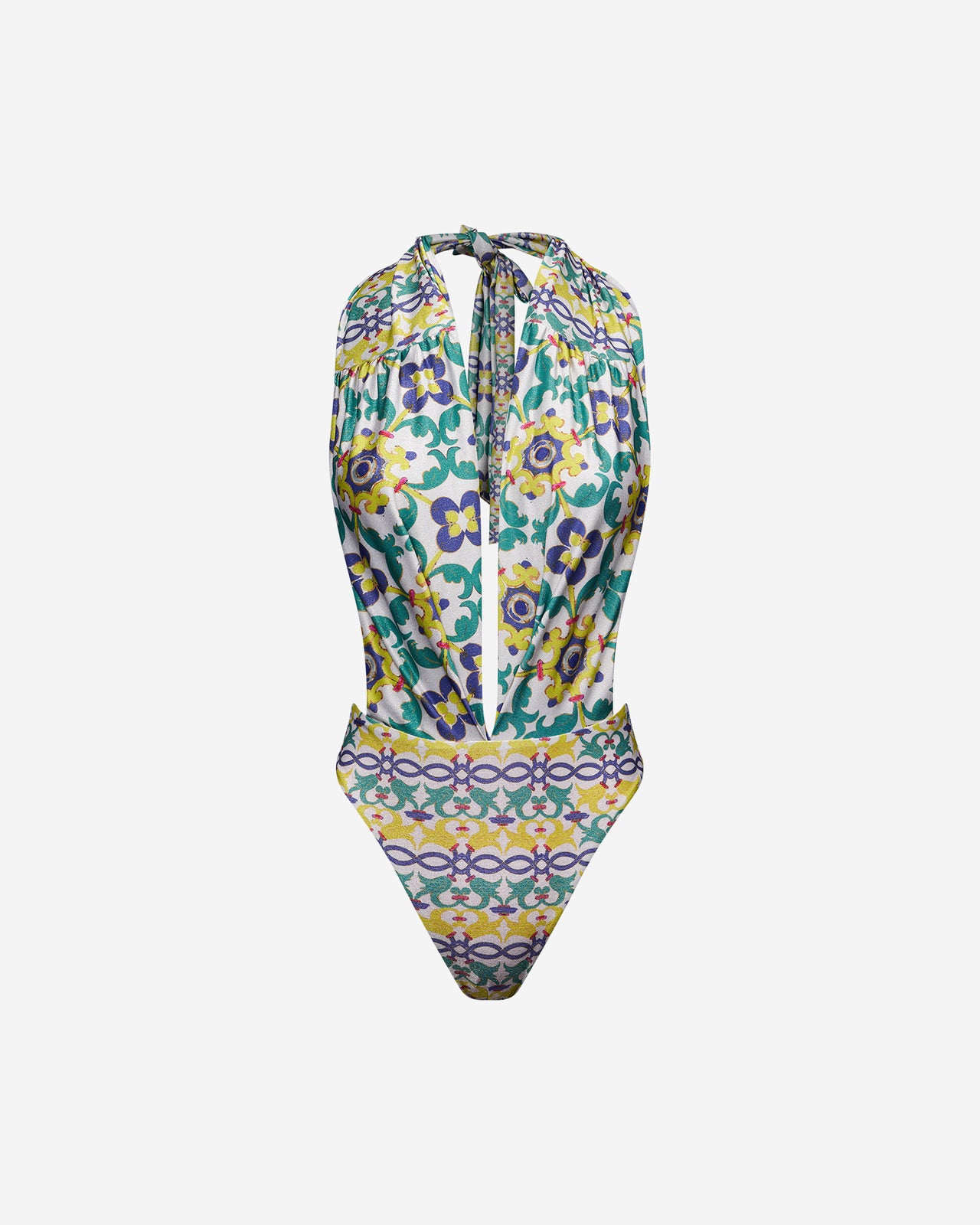 Maillot De Bain Charlotte - Vert : Maillot de bain une pièce imprimé Mes Demoiselles - Image 5