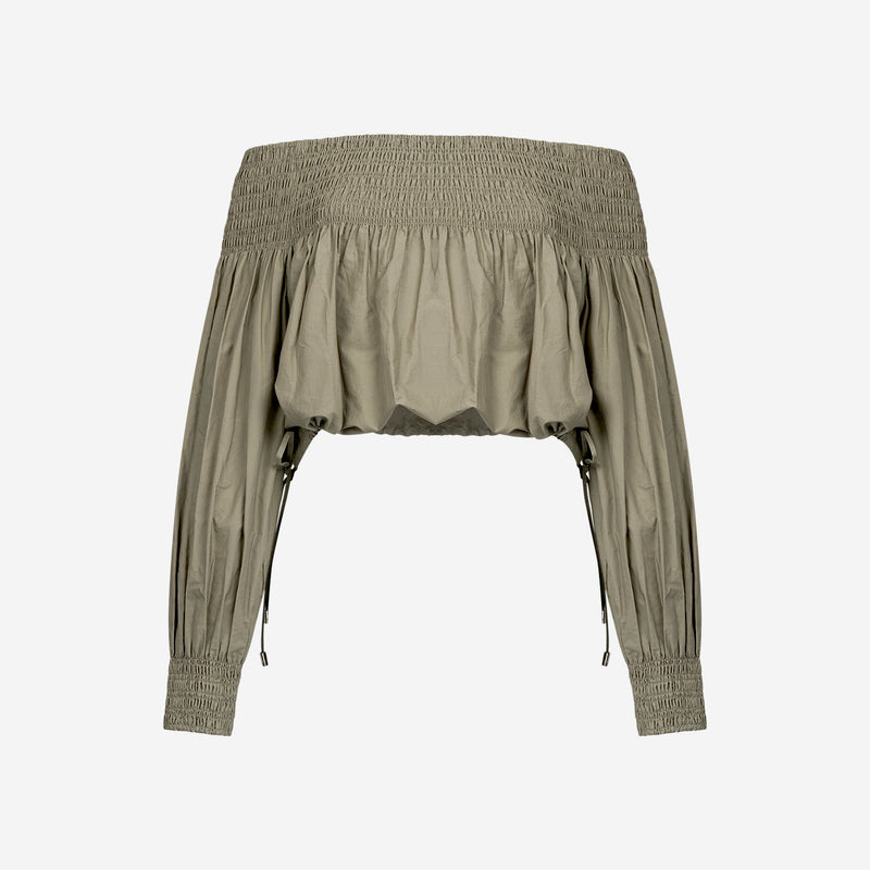 Pyrite Top - Khaki