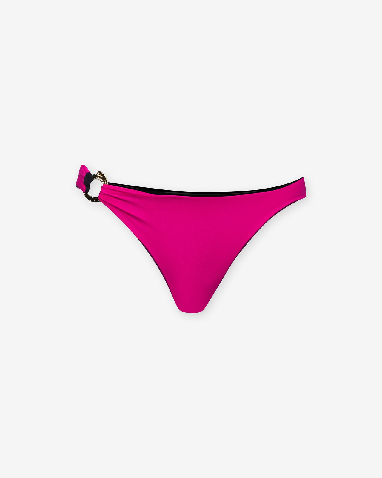Maillot De Bain Remi - Noir & Fuchsia - Image 1