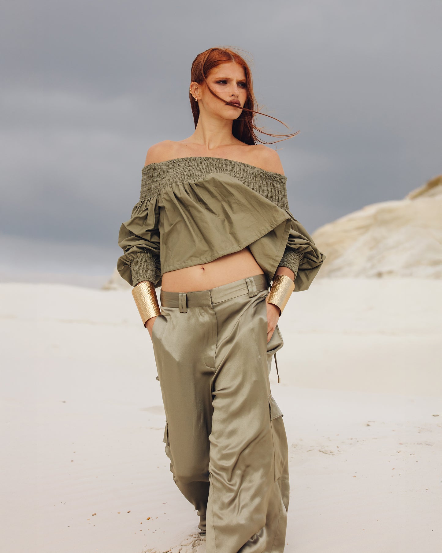 Pantalon Silma - Kaki