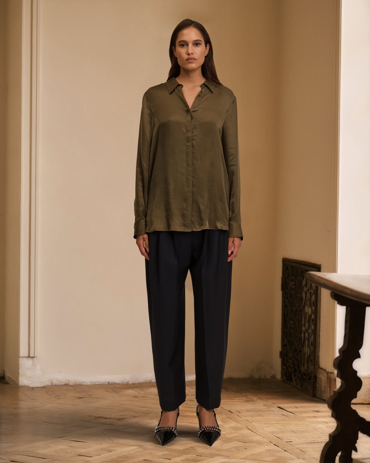 Chemise Marius - Kaki - Image 1