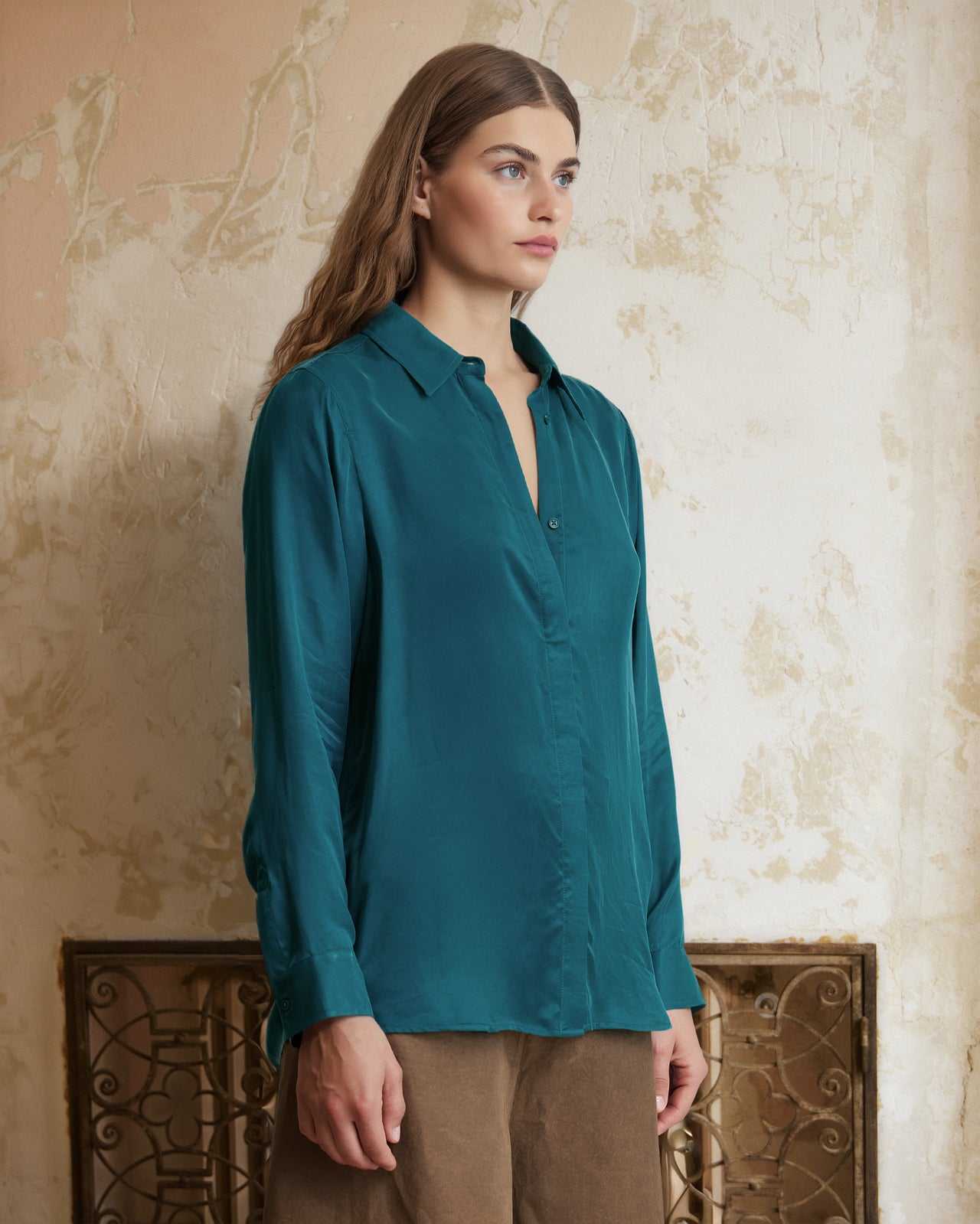 Marius Shirt - Turquoise - Image 2